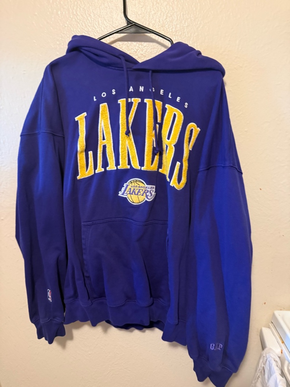 Los Angeles Lakers Purple & Gold Hoodie NBA and GAP Collaboration